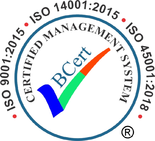 ISO 9001, 14001, 45001 Certified